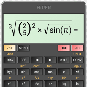 Как пользоваться приложением калькулятор hiper scientific